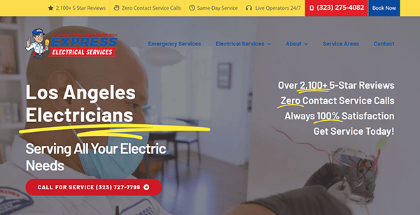 Discover the premier electrician service in Los Angeles through one of the best electrician websites. Explore contact details, comprehensive service information, and effortlessly schedule your appointment today.