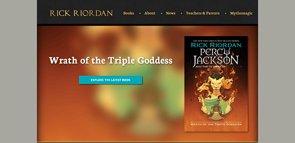 Discover "Wrath of the Triple Goddess," the latest epic in Rick Riordan's Percy Jackson series. Dive into a realm where ancient deities clash and heroes rise. For more enchanting reads, visit one of the best author websites to explore Rick Riordan's works and updates.